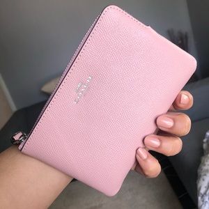 Coach Blush Small Wristlet